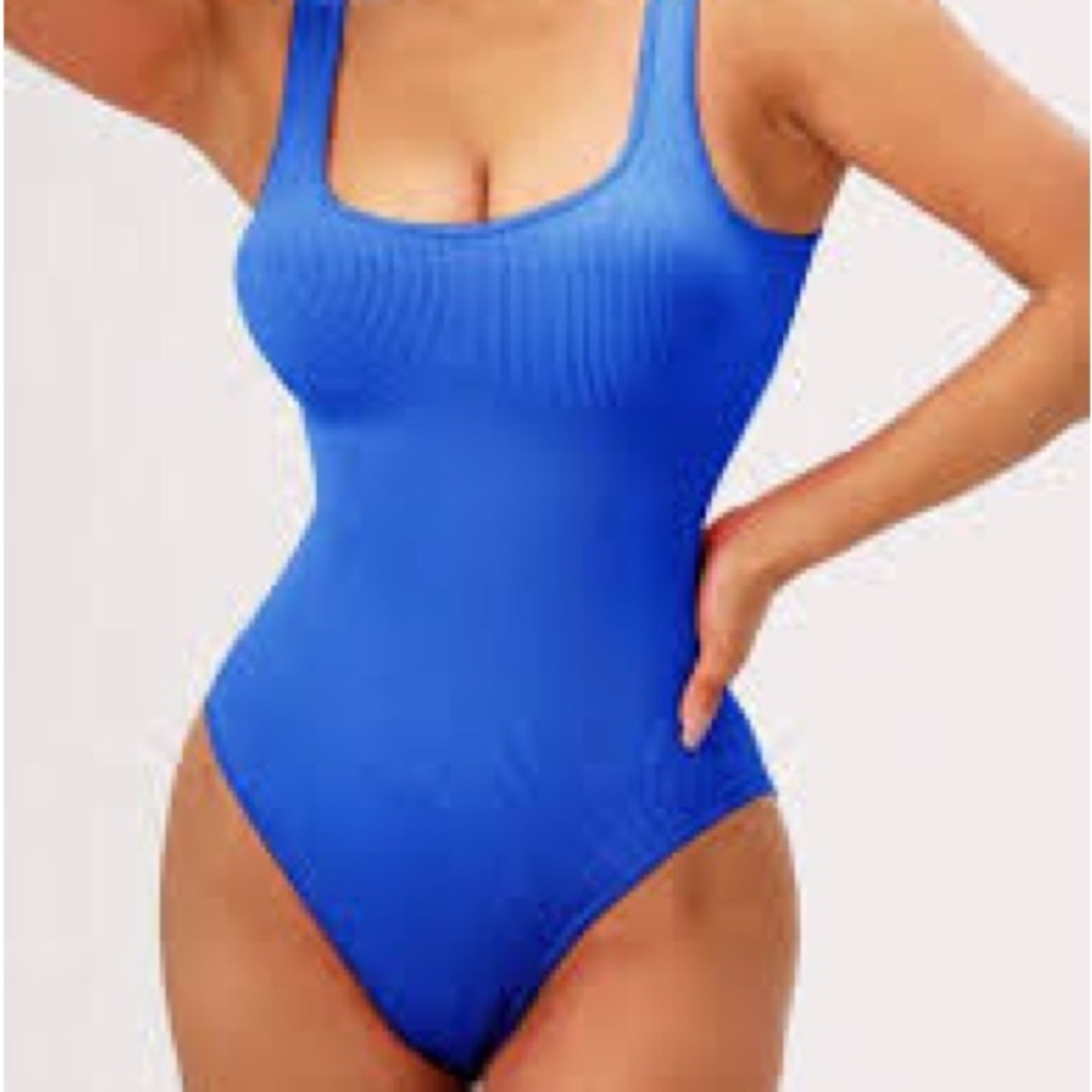 DEBUT BLUE BODYSUIT S/M used